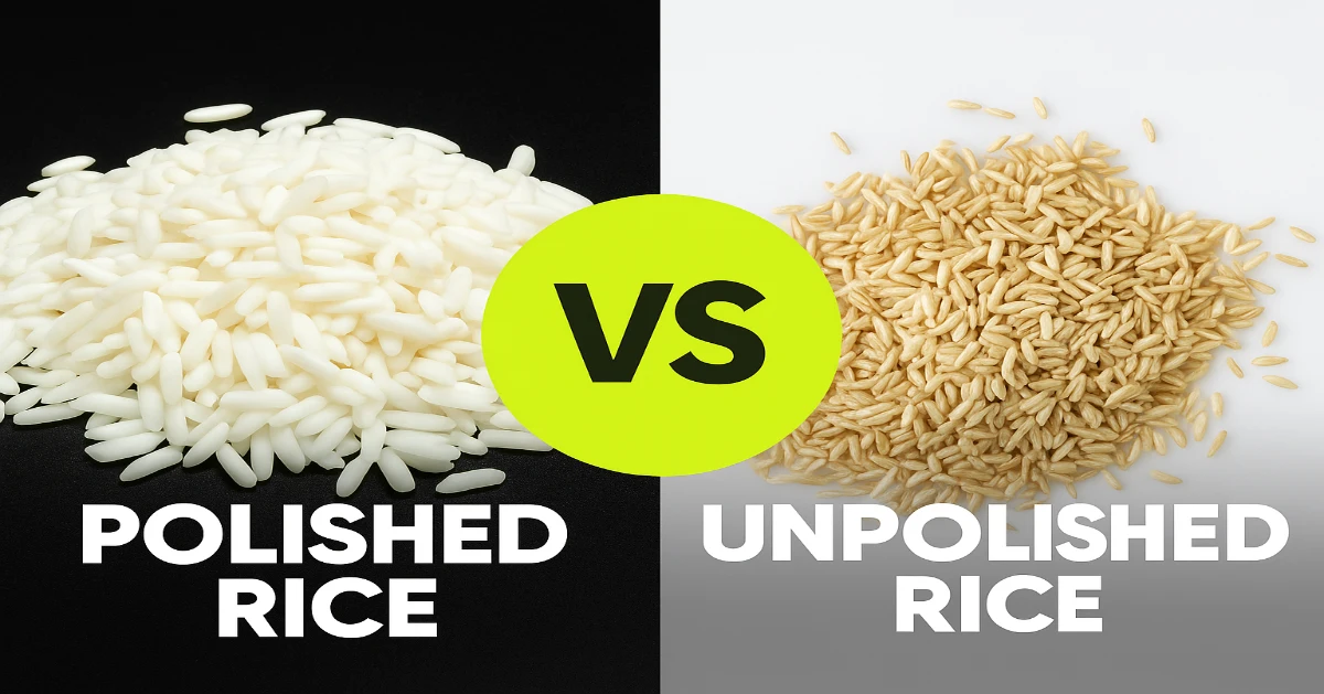 Polished vs Unpolished Rice